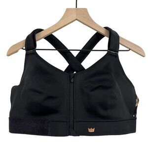 SHEFIT Flex Sports Bra Black 2Luxe Medium Support NWOT
